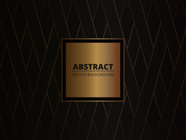 Gold and black luxury abstract background.