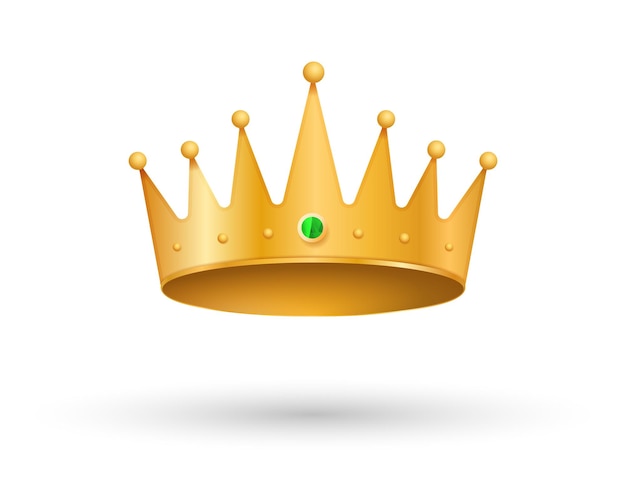 Gold crown icon