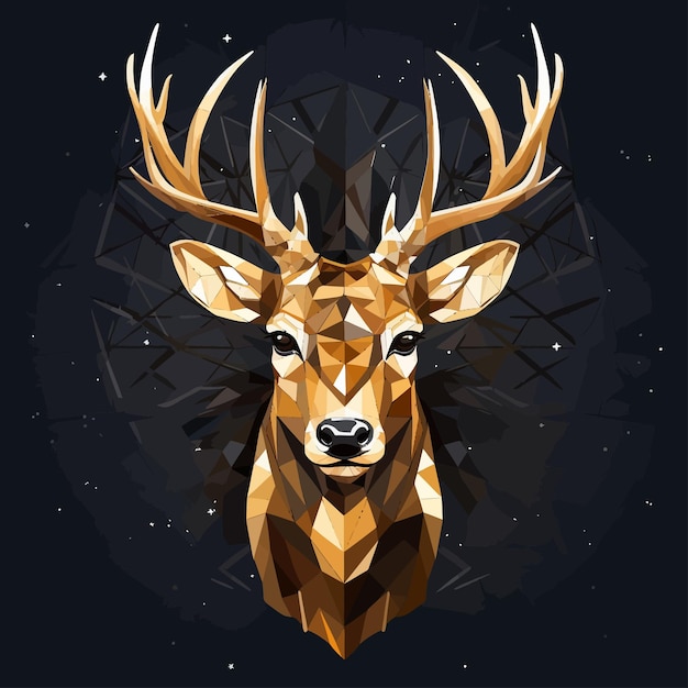 gold deer