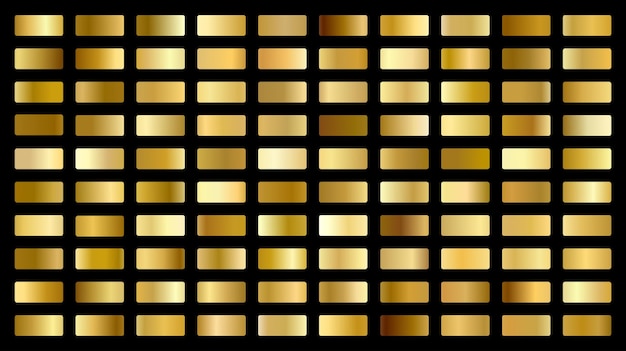 gold gradient gold metal gold vector