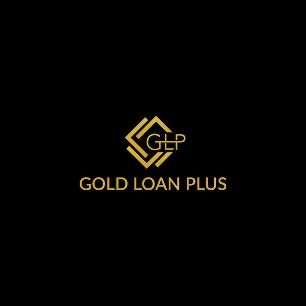 Gold loan plus logo with a diamond shape