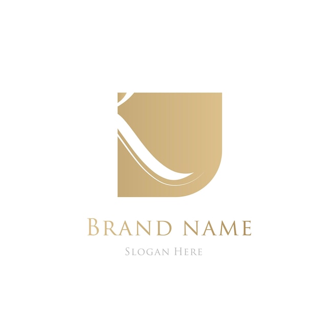 Gold luxury elegant logo