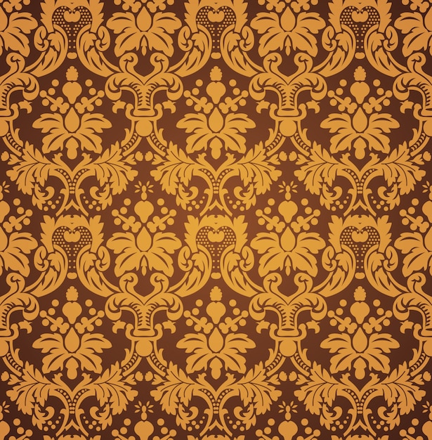 Gold seamless wallpaper