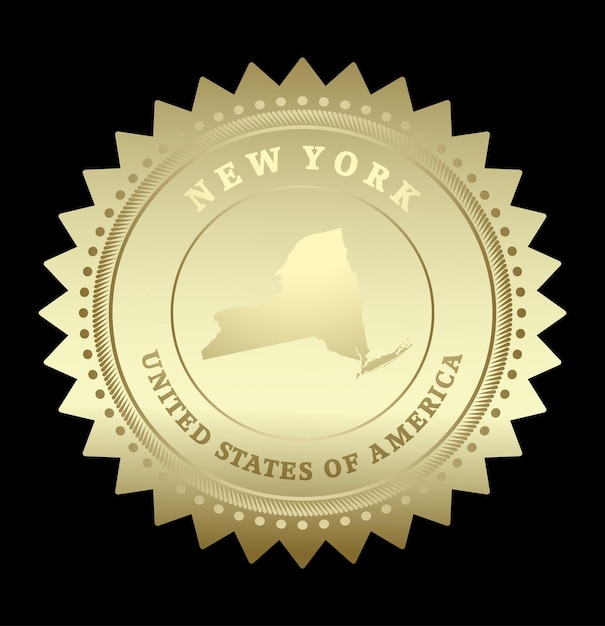 Gold star label New York