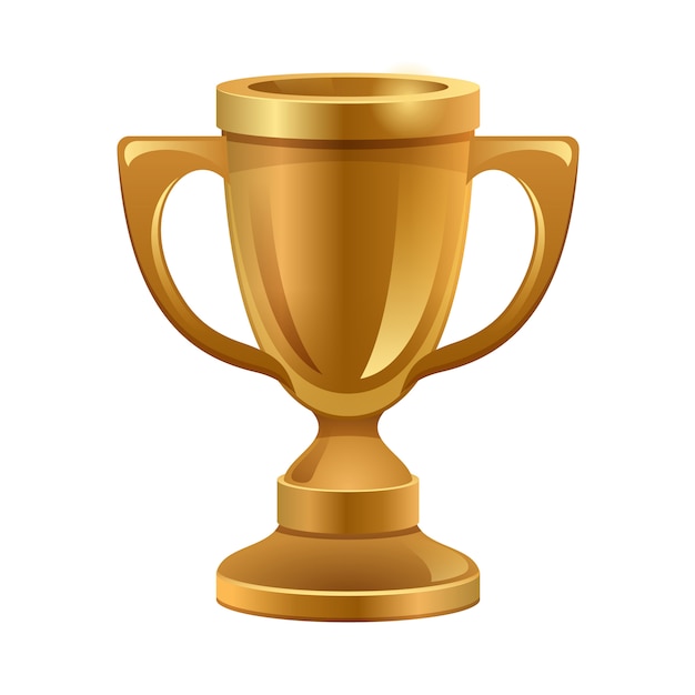 Gold trophy