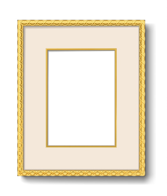 gold vintage picture  frame