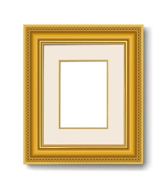 gold vintage  picture frame