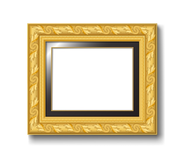 gold vintage  picture frame