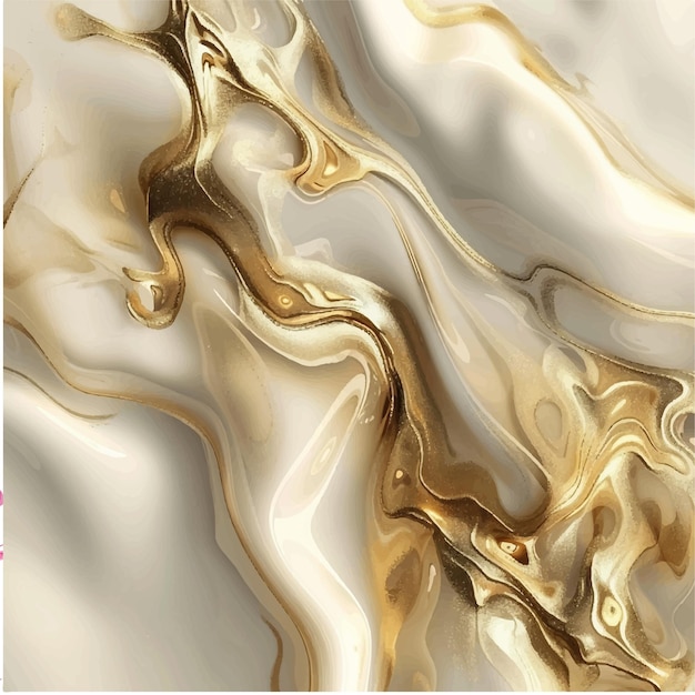 Vector a gold and white painting of a gold and white background