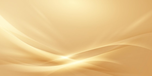 Golden Abstract Background Luxury Vector Design