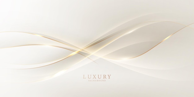 golden abstract background with luxury vector illustration