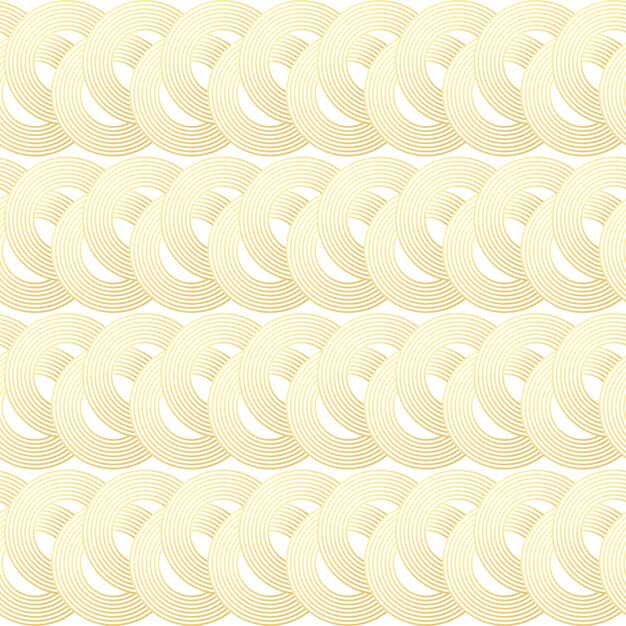 Vector golden background geometric seamless luxury pattern made of lines as main elements