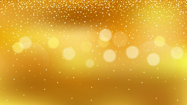 Golden Glitter, Gold Bokeh for celebration