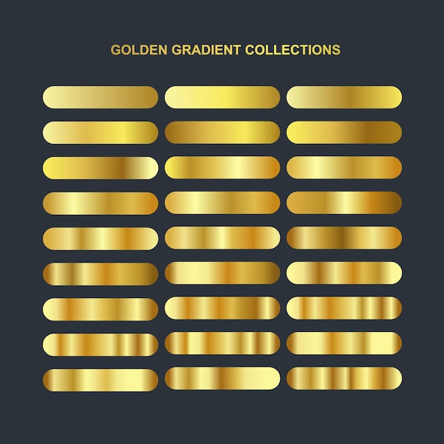 Golden gradient sets