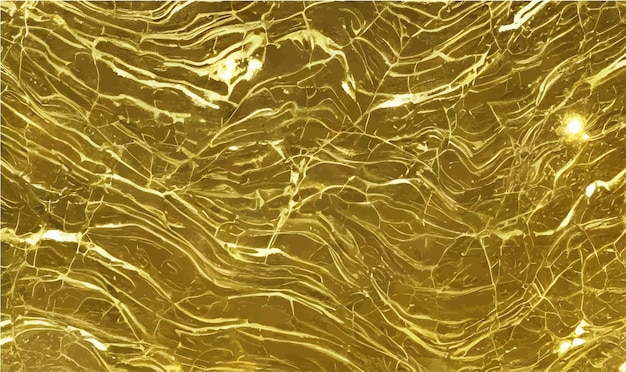 Golden marble texture with many contrasting texturesVector