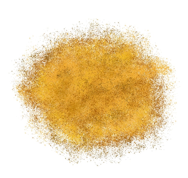 Golden Paint Splash Vector IllustrationxD