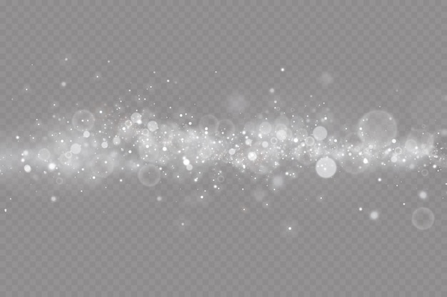 golden particles. light effect. Gold dust. background decoration.Christmas dust.