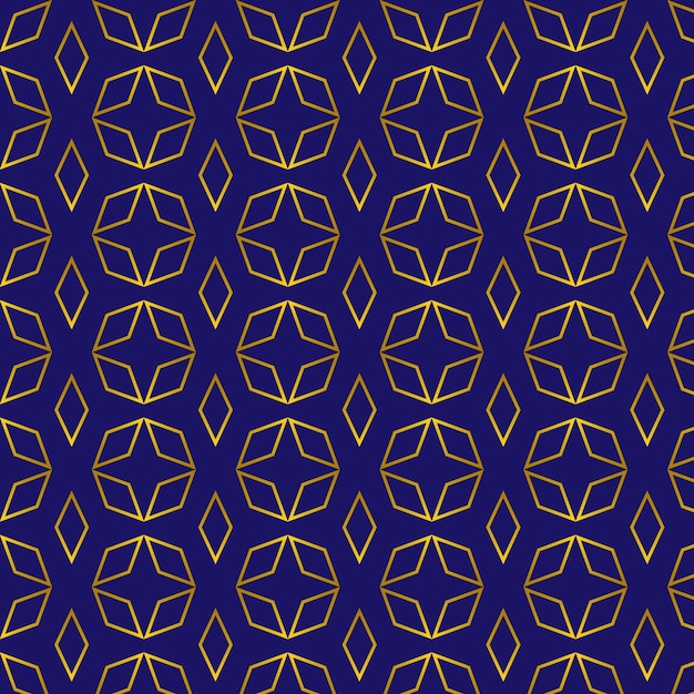 golden pattern vector background