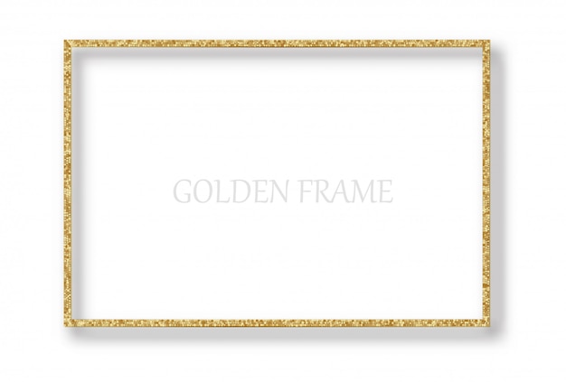 Golden  square frame