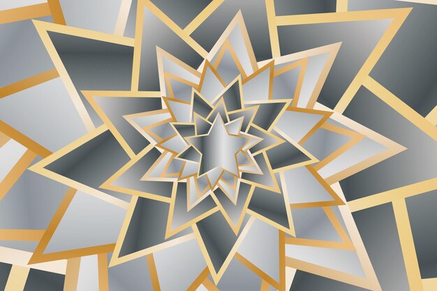 golden star abstract background and wallpaper