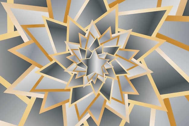 golden star abstract background and wallpaper