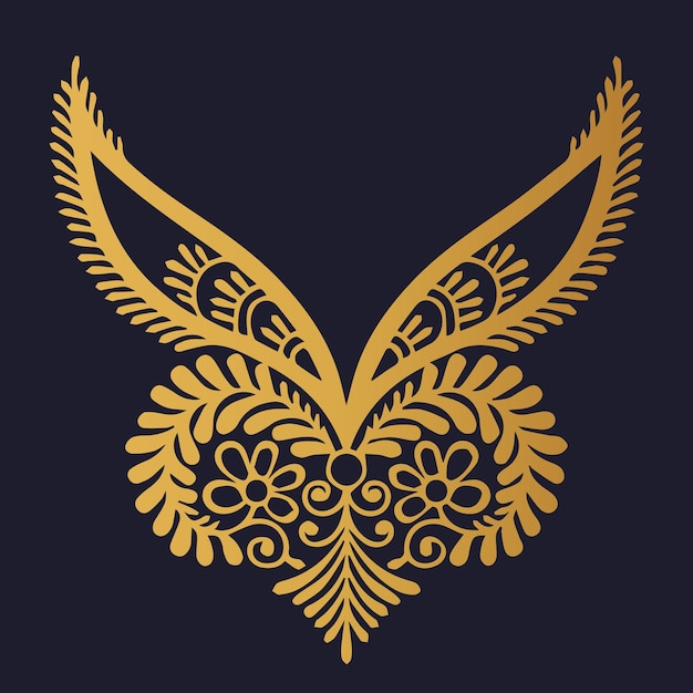 Golden vector design element