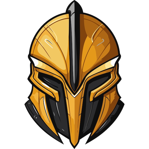 Golden Warrior Helmet