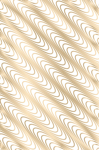 Goldern wave abstract background design