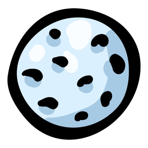 Golf Ball Hand Drawn Doodle Icon