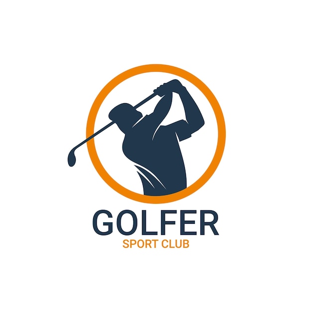 Golf club logo design