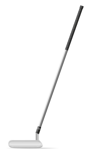 Golf club vector illustration isolated on white background