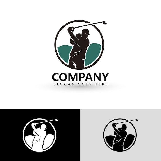 Golf logo vector