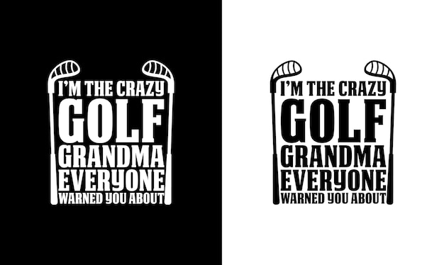 Golf Quote T shirt design, typography