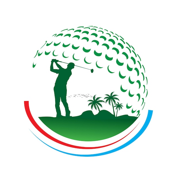 Golf sport desing