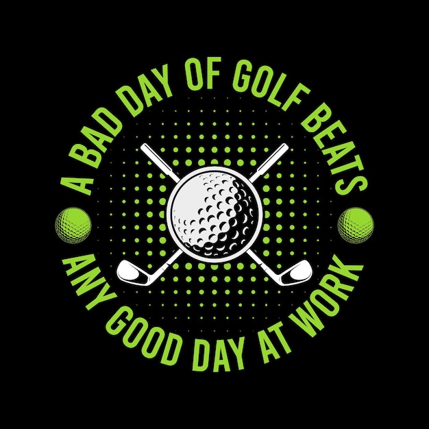 Golf T-shirt Design