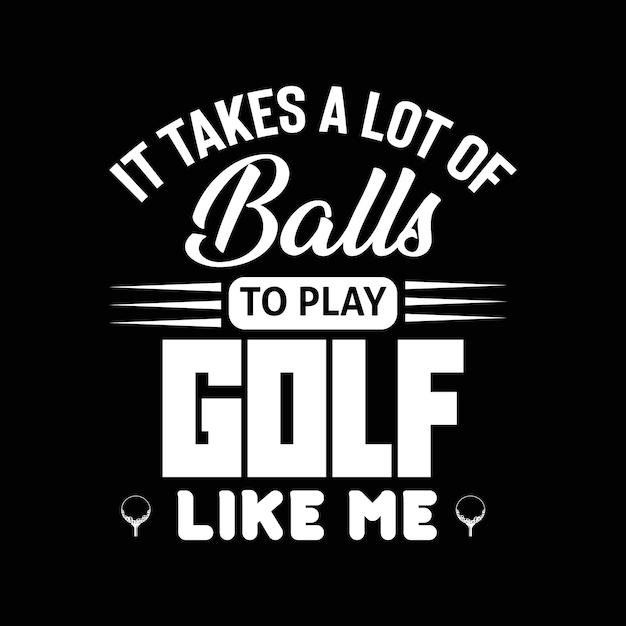 Golf T-shirt Design