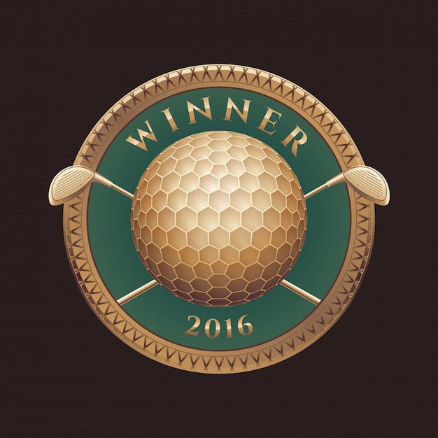 Golf tournament, competition  logo