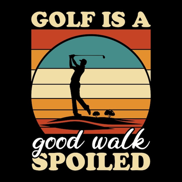 Golf Tshirt Design