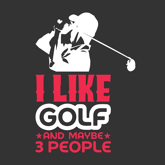 golf vintage retro t-shirt design with skeleton playing golf vintage illustration