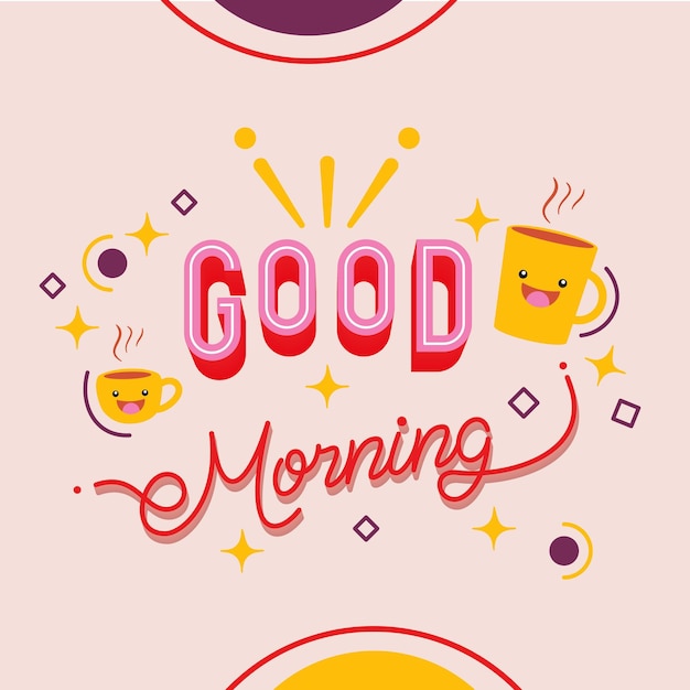 Vector good morning