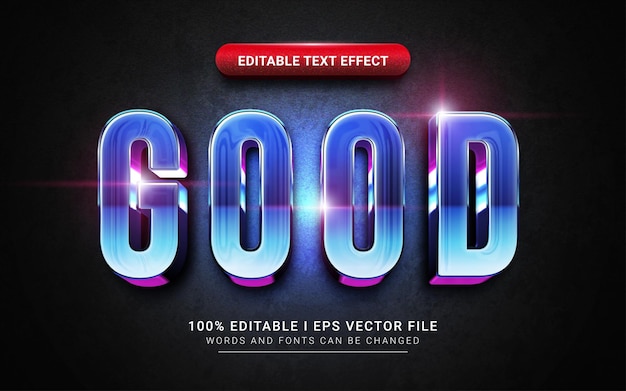 Good text effect