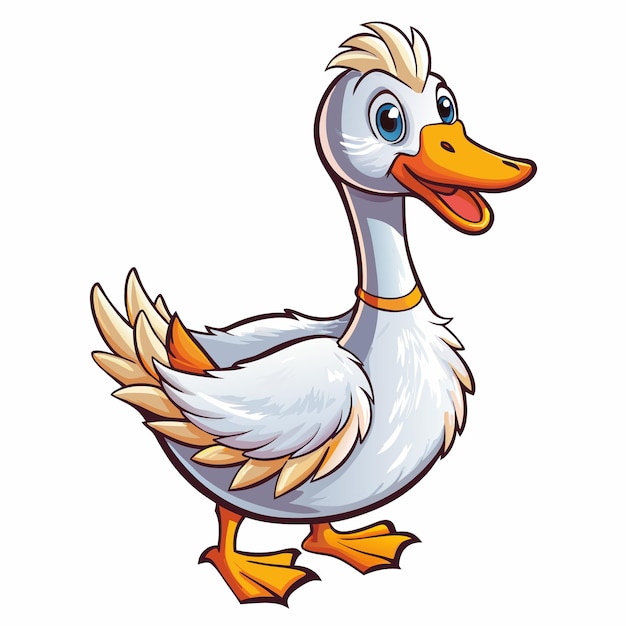 Vector goose vector art