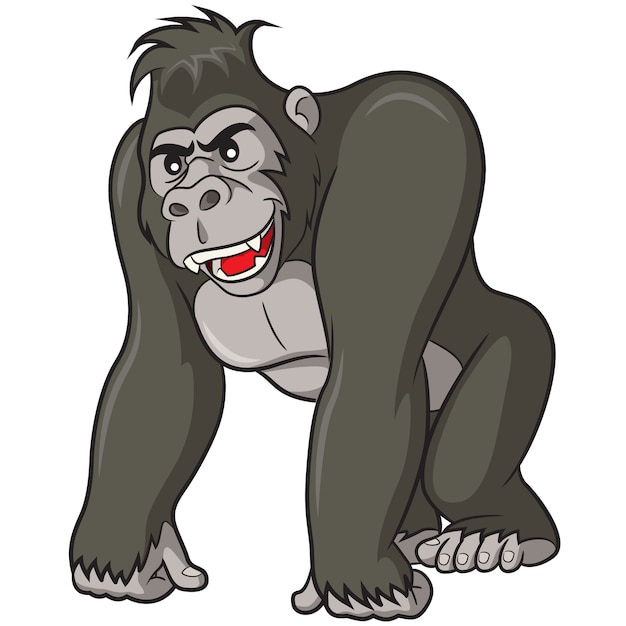 Gorilla Cartoon