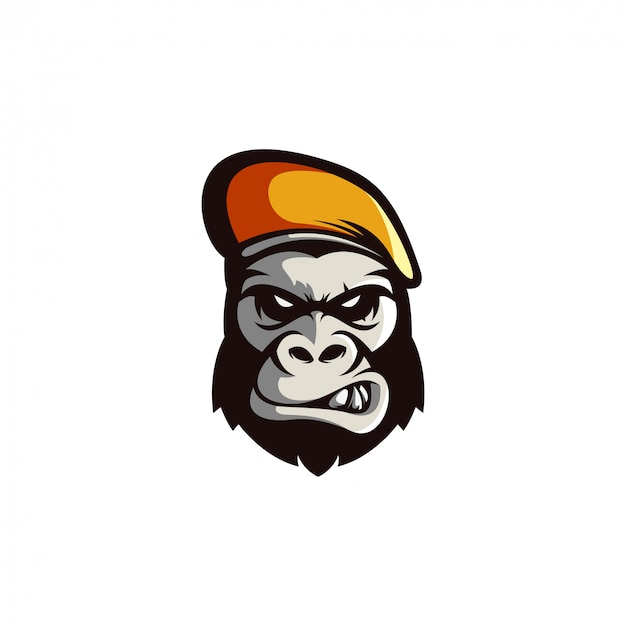 gorilla logo design free 