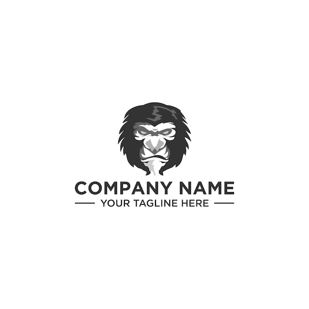 Gorilla Logo Sign Design