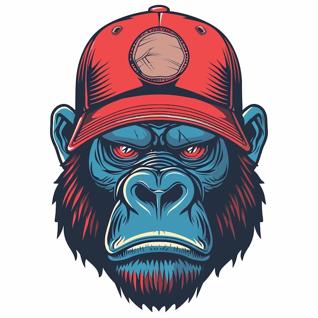 gorilla tshirt design