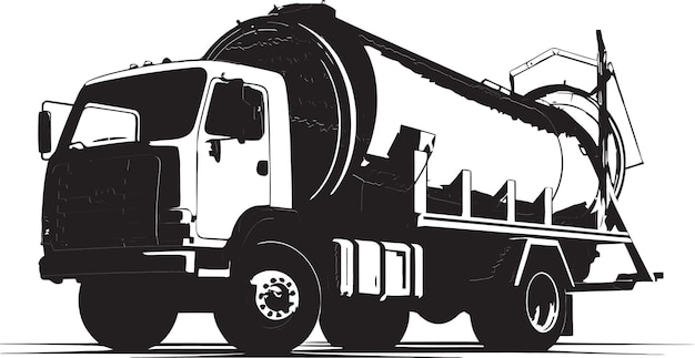 Gothic Dungeon Interior Cement Mixer Vector Illustration with Ominous Gothic Dungeon Scene