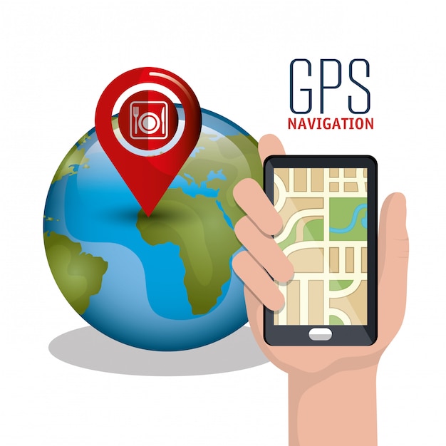 Vector gps navigation design 