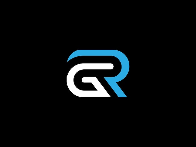 GR logo design