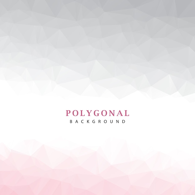 Gradation polygonal background